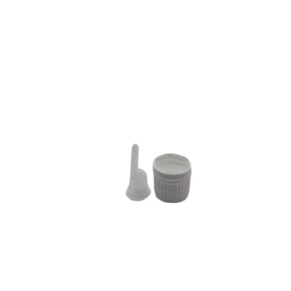 GL18 White Tamper Evident 2.0mm Dropper Cap