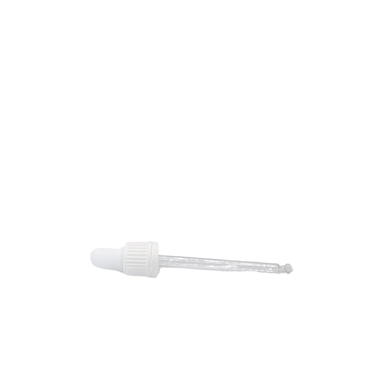 GL18 White Tamper Evident 105ml Pipette Assembly