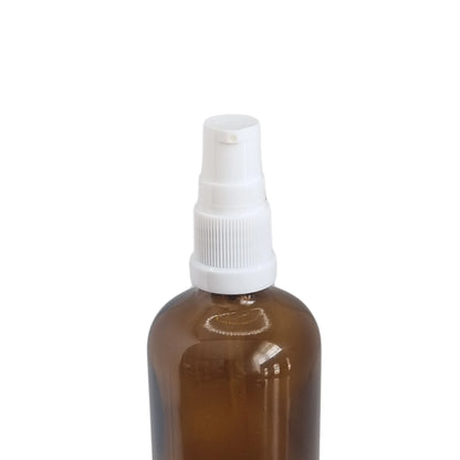 GL18 White Treatment Pump and Clear Overcap, 105mm Dip tube