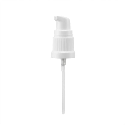 GL18 White Treatment Pump and Clear Overcap, 105mm Dip tube