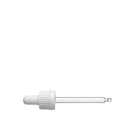 GL18 White Tamper Evident 105ml Pipette Assembly