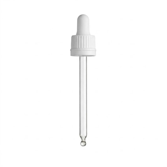 GL18 White Tamper Evident 105ml Pipette Assembly