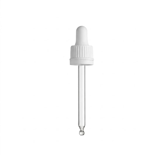 GL18 White Tamper Evident 89ml Pipette Assembly