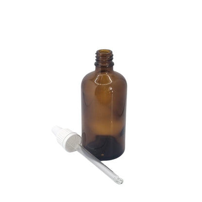 GL18 White Tamper Evident 105ml Pipette Assembly