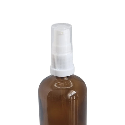 GL18 White Treatment Pump and Clear Overcap, 105mm Dip tube