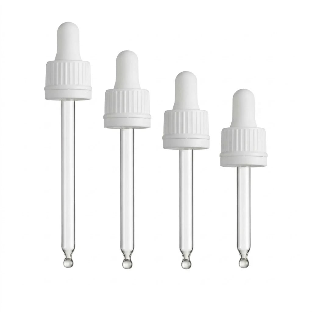 GL18 White Tamper Evident 77ml Pipette Assembly