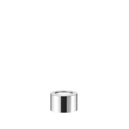 28/410 Metal Sheathed Gloss Silver Diffuser Cap with EPE Wad