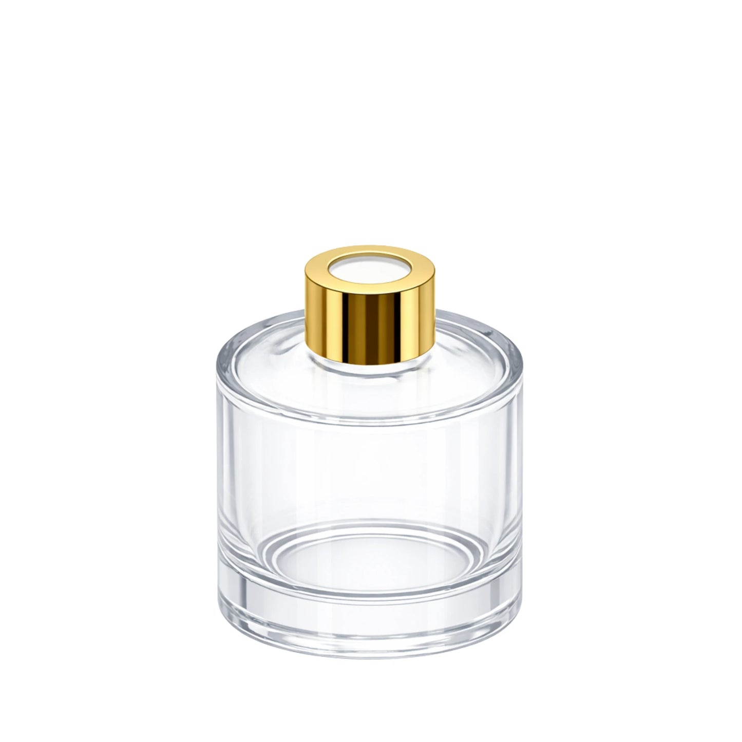200ml Karen Clear Round Glass Diffuser Bottle