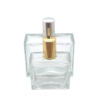 50ml Seurat Clear Rectangle Glass Bottle (Pallet Qty 5,184 Units)