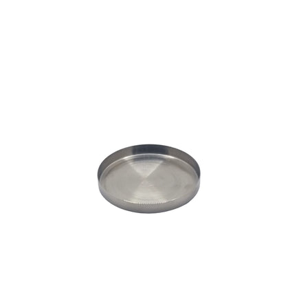 30cl Silver Metal Candle Lid