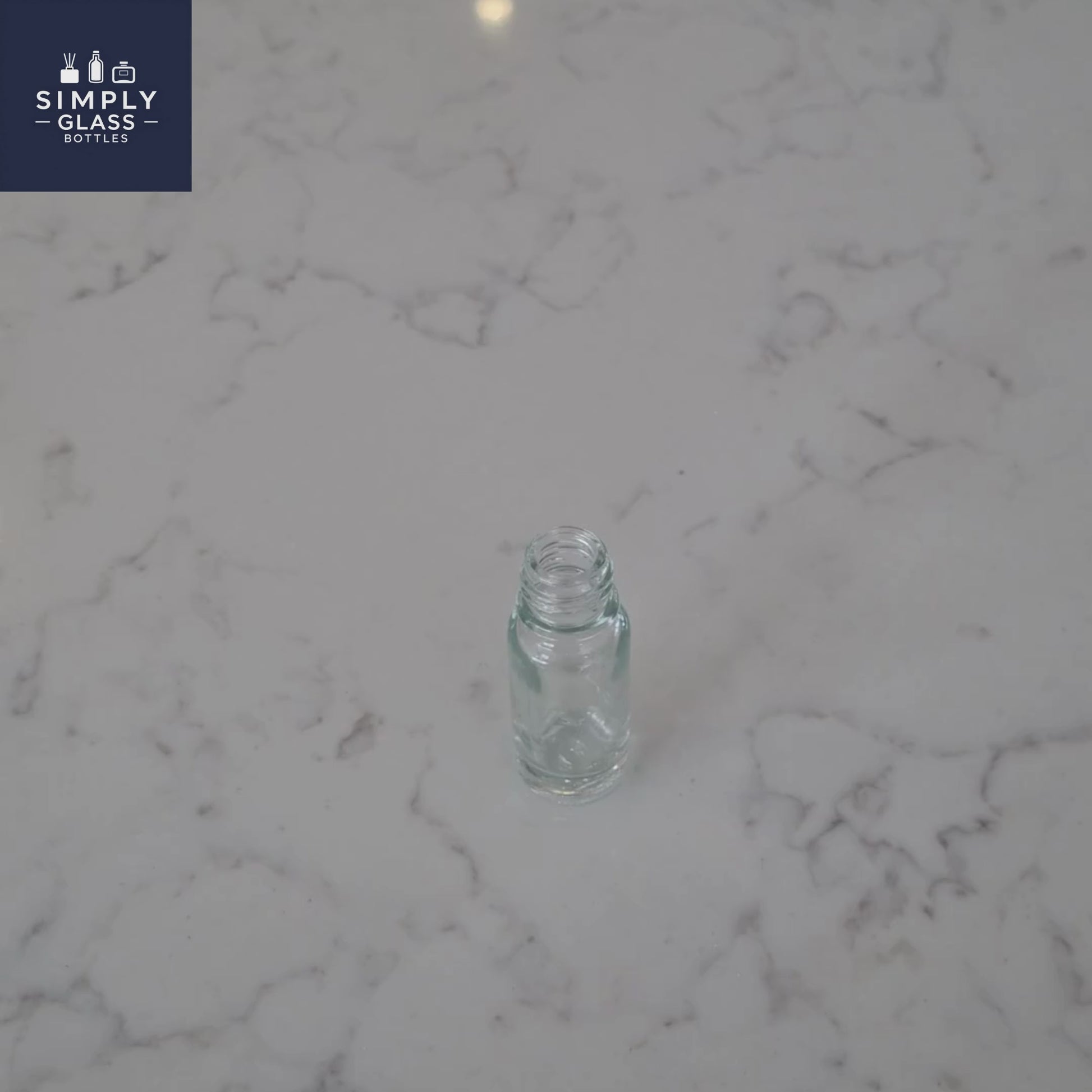 10ml Clear Glass Dropper Bottle