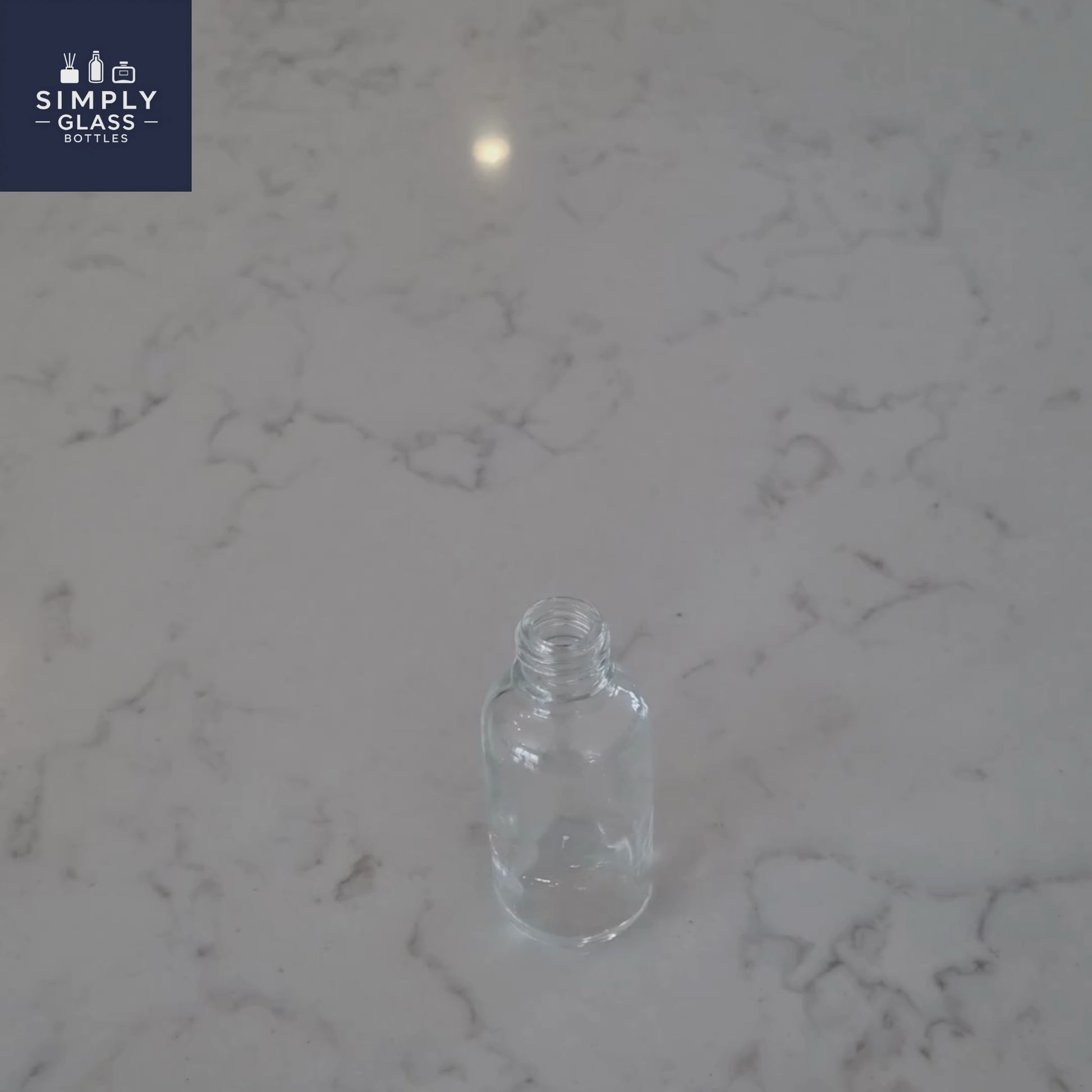 30ml Clear Glass Dropper Bottle