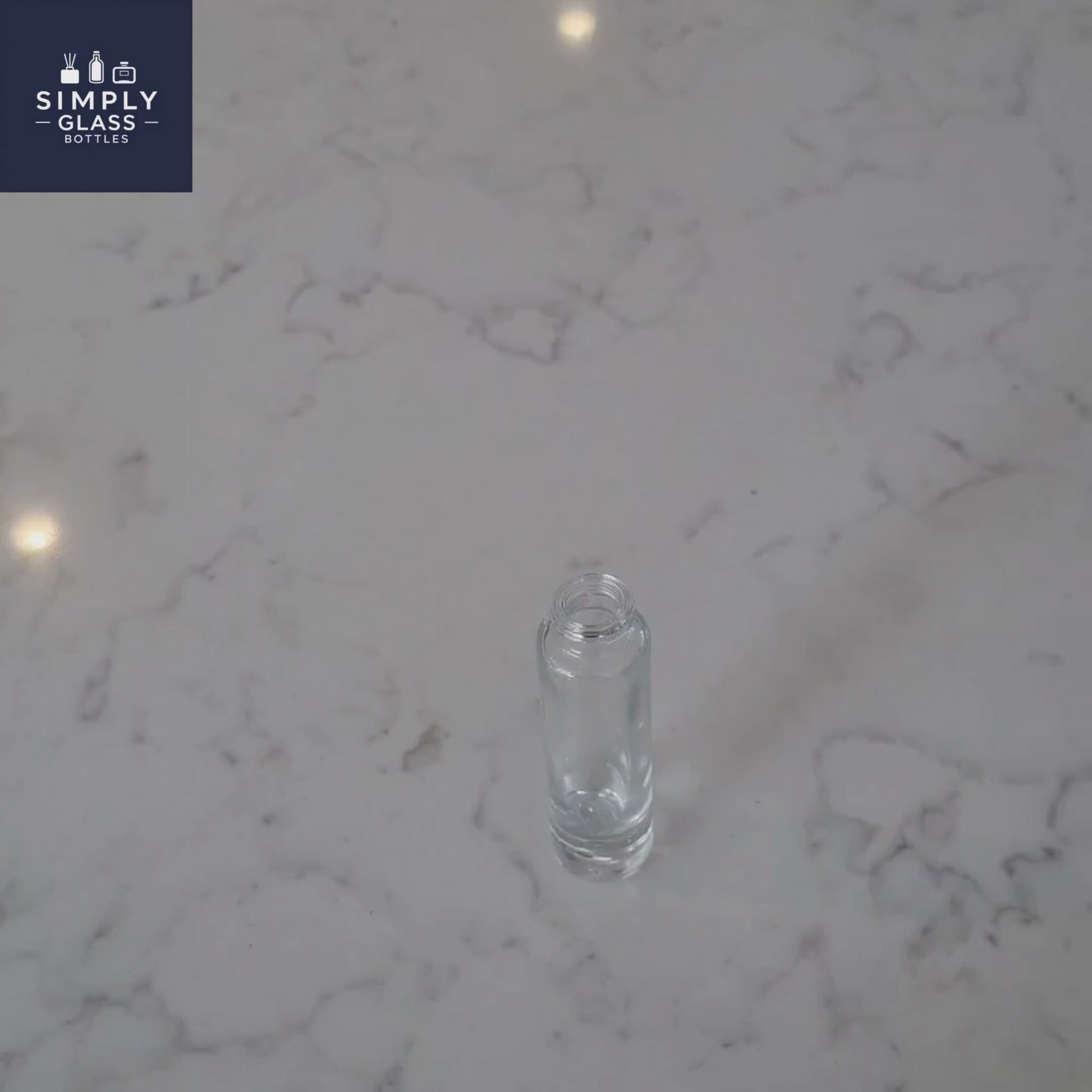 10ml Boston glass bottle for fragrance, perfume and other liquids