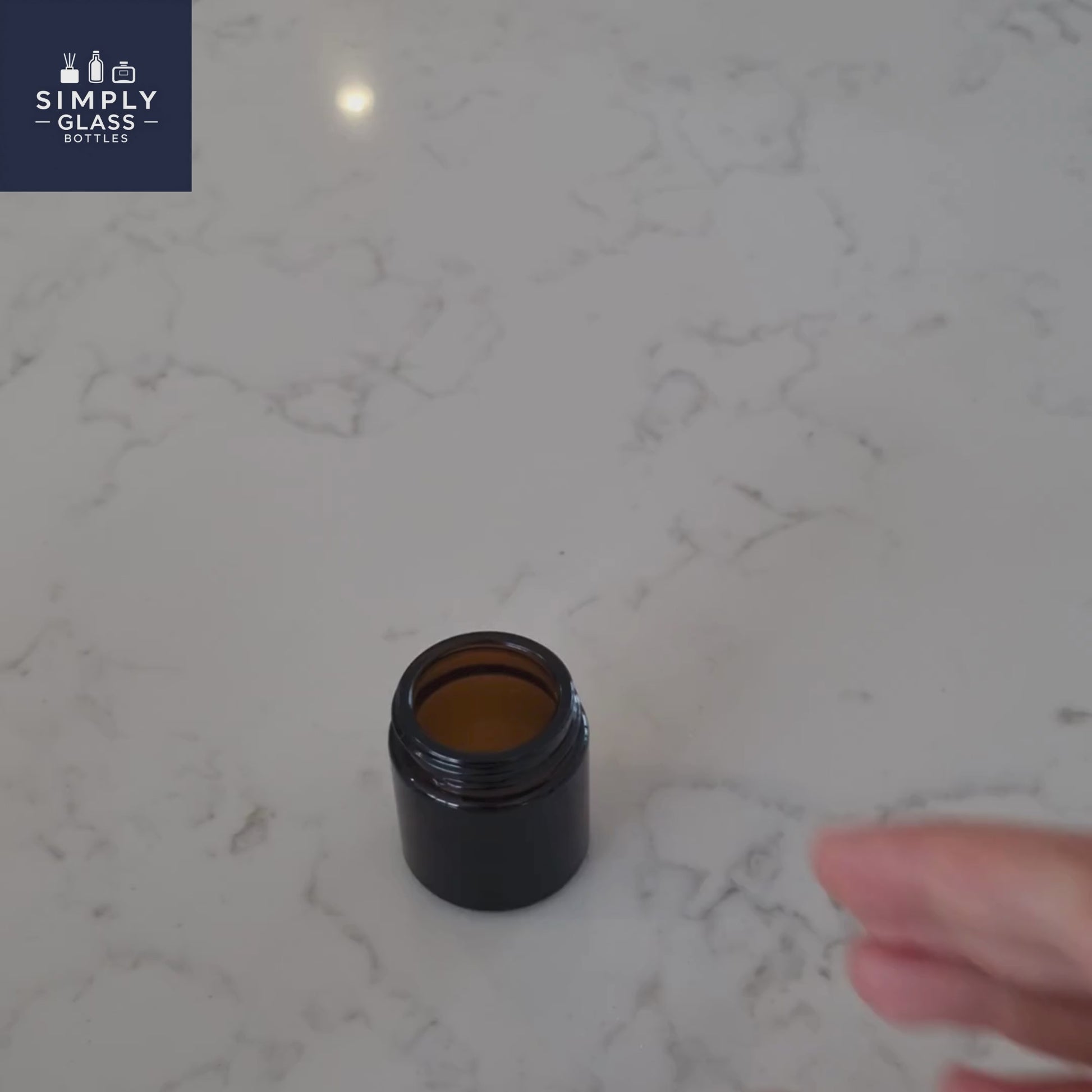 30ml Amber Ointment Jar