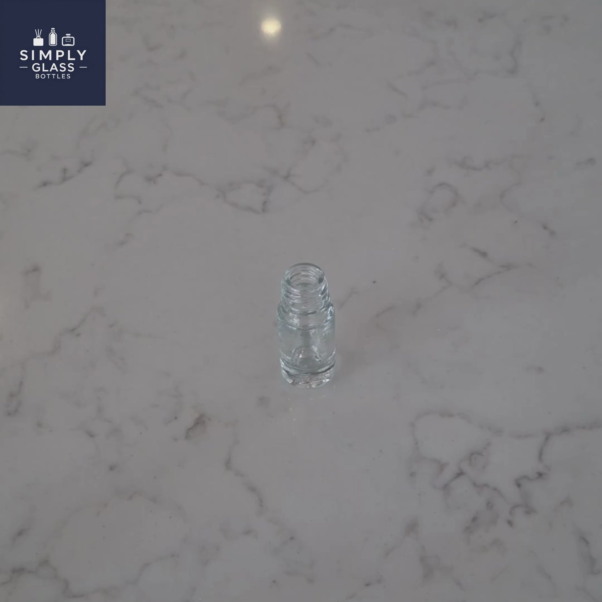 5ml Clear Glass Dropper Bottle