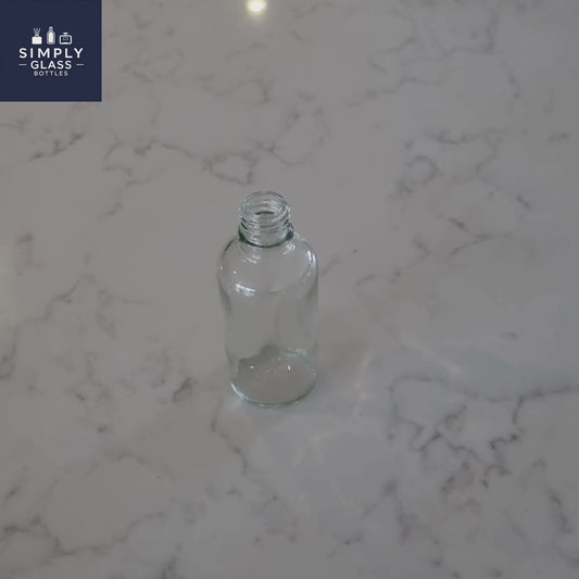 50ml Clear Glass Dropper Bottle