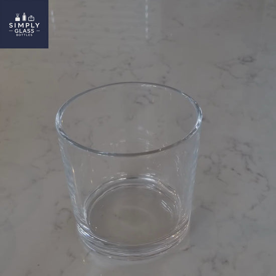 Clear Tank Glass - Candle Glass