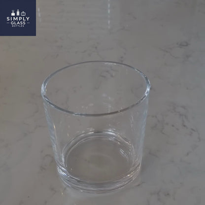 Clear Tank Glass - Candle Glass