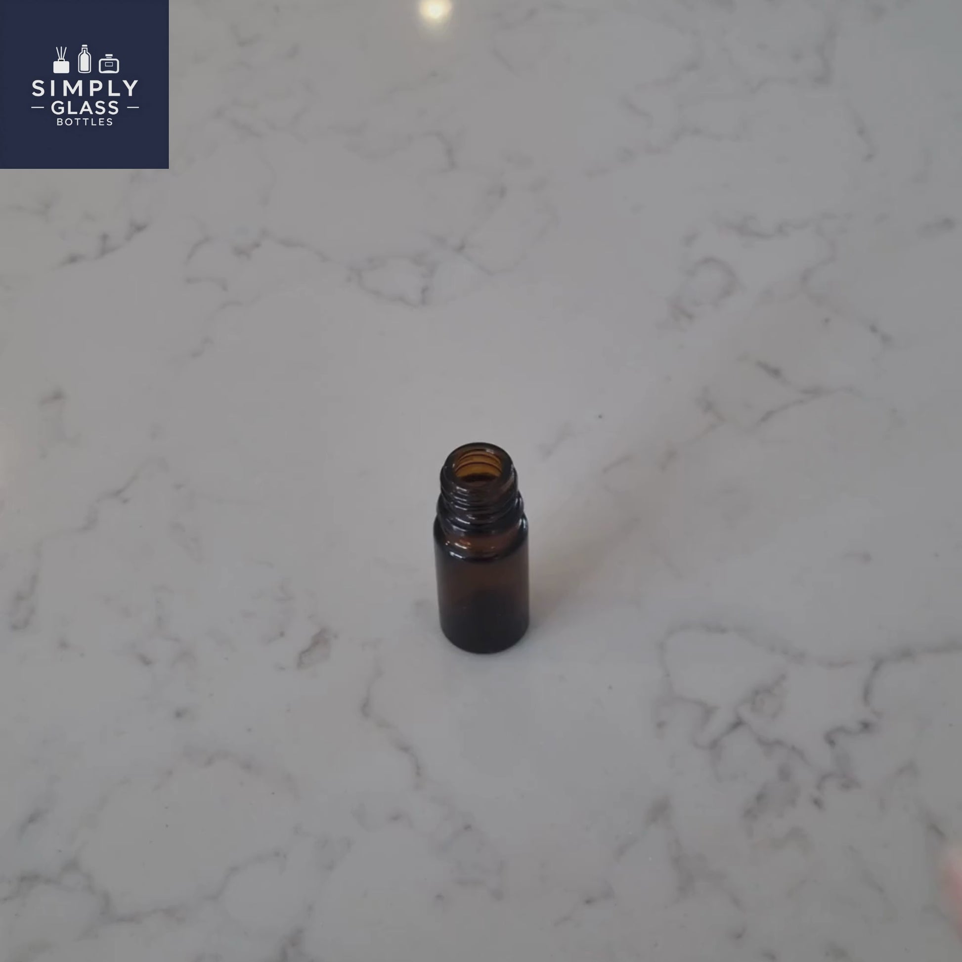 5ml Amber Glass Dropper Bottle