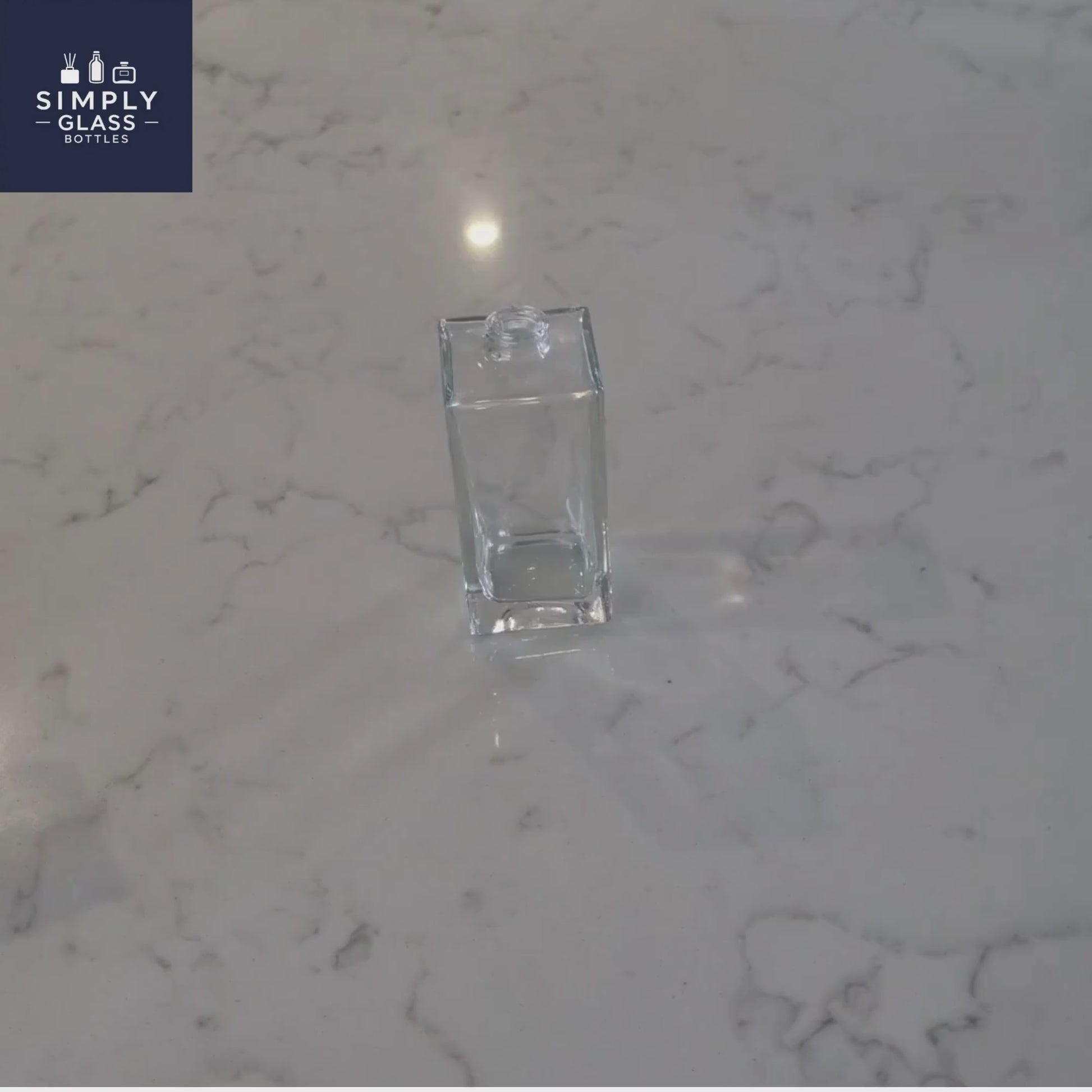 50ml Delacroix fragrance bottle