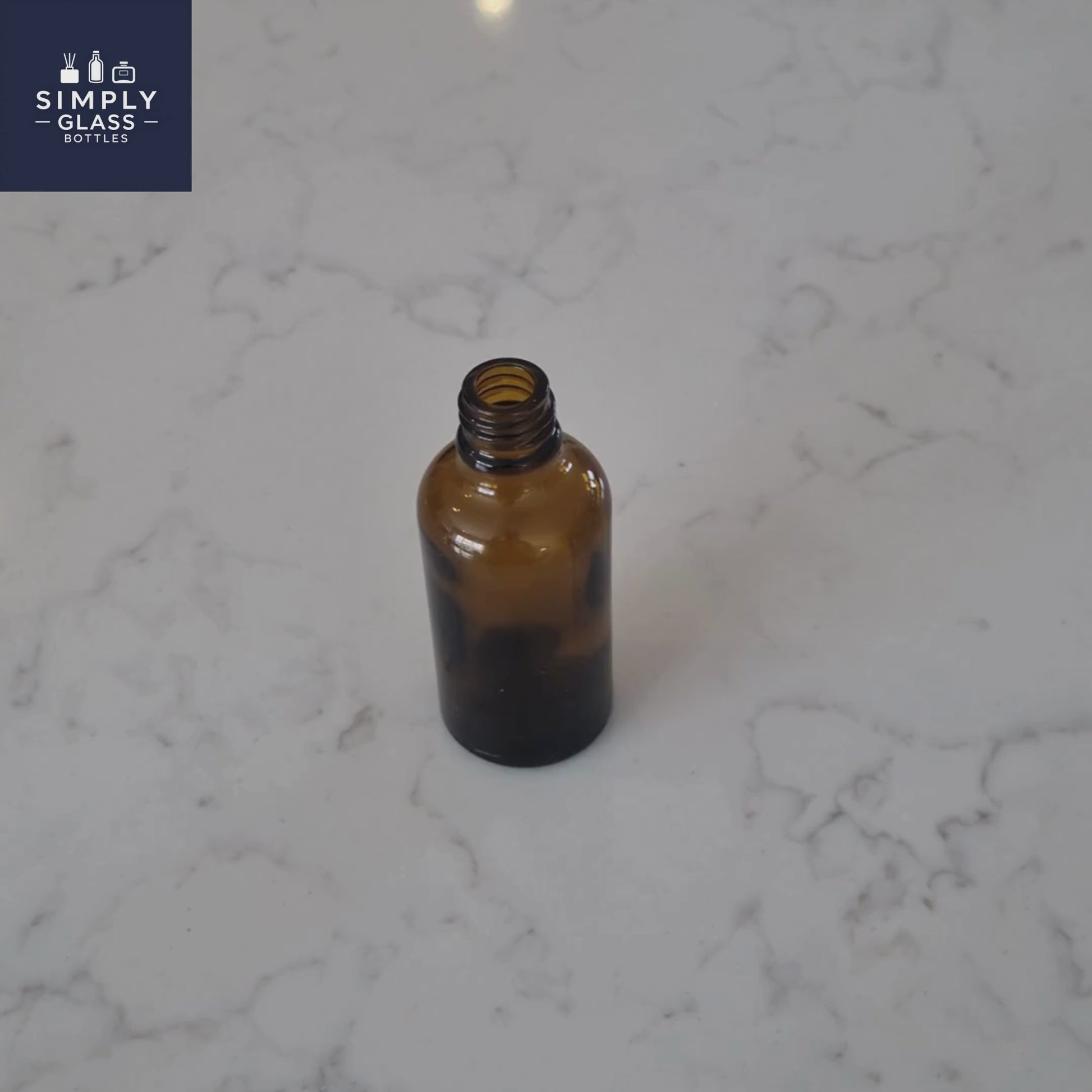 50ml Amber Glass Dropper Bottle