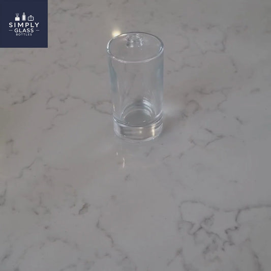100ml Charlotte fragrance bottle glass