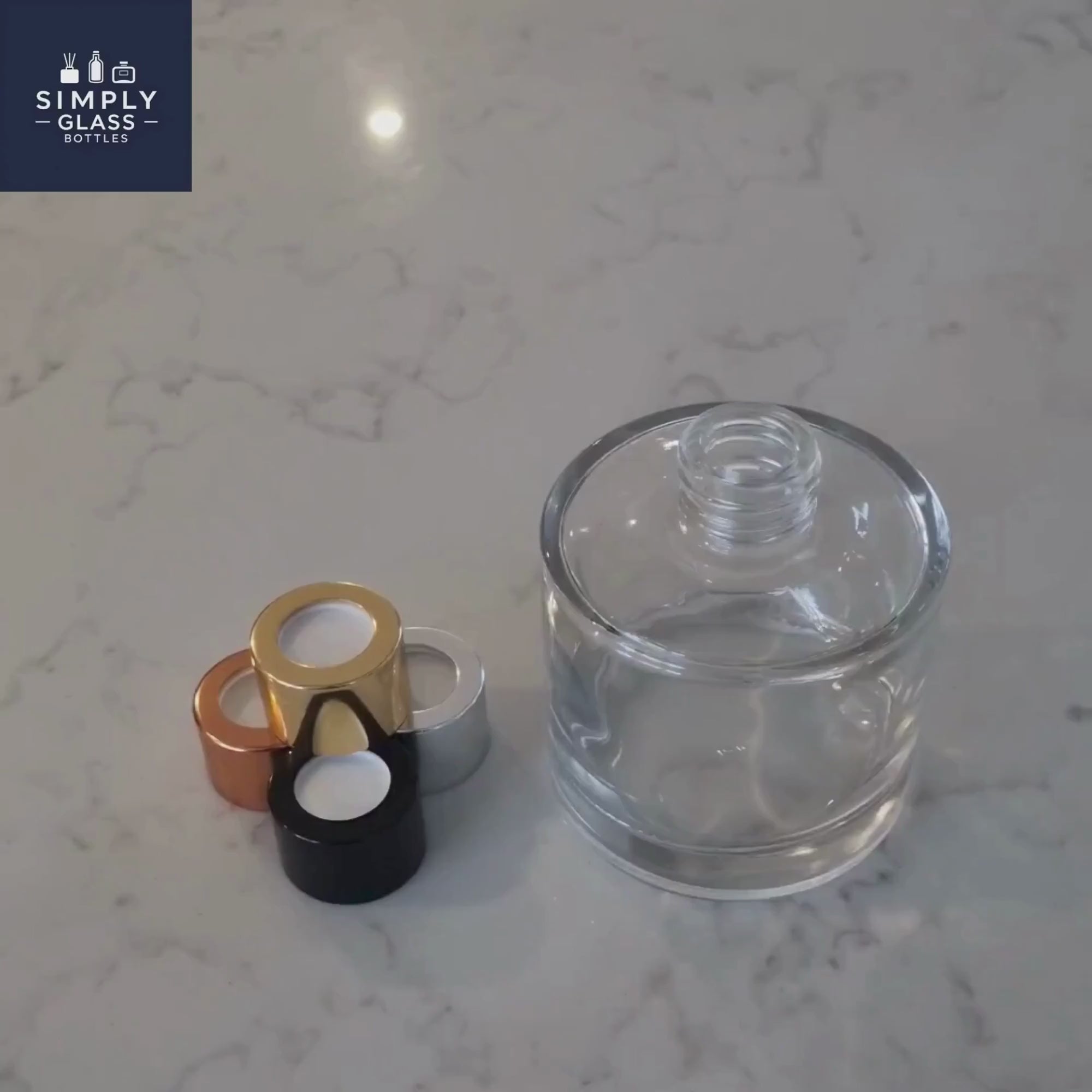 200ml Karen Glass Diffuser Bottle