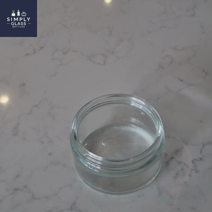 89R3 white lid for glass jar