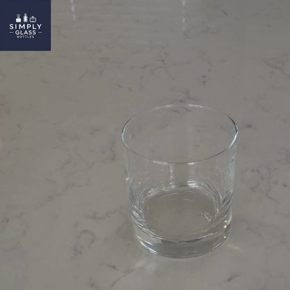 38cl candle glass, clear