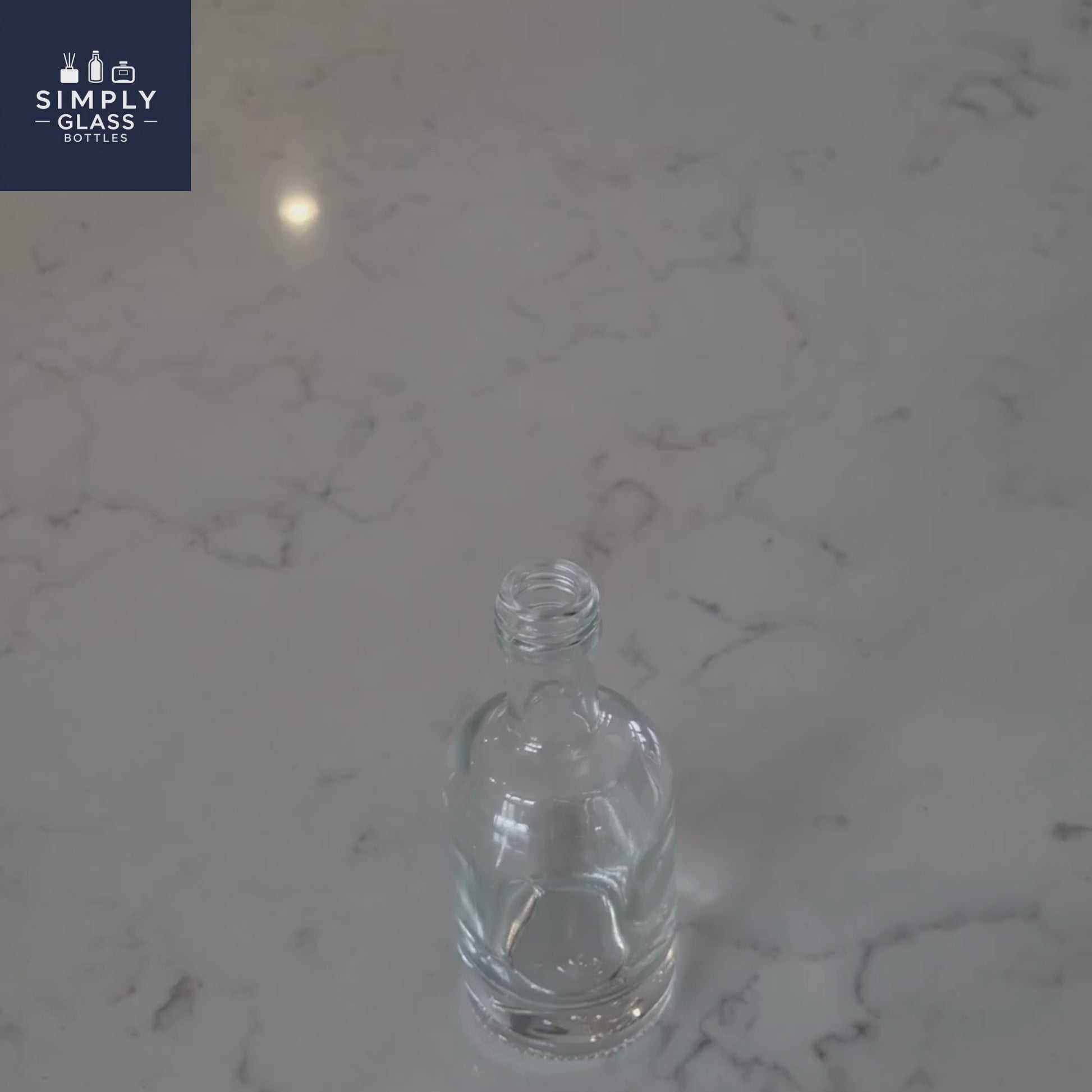 50ml Hermes Glass Bottle