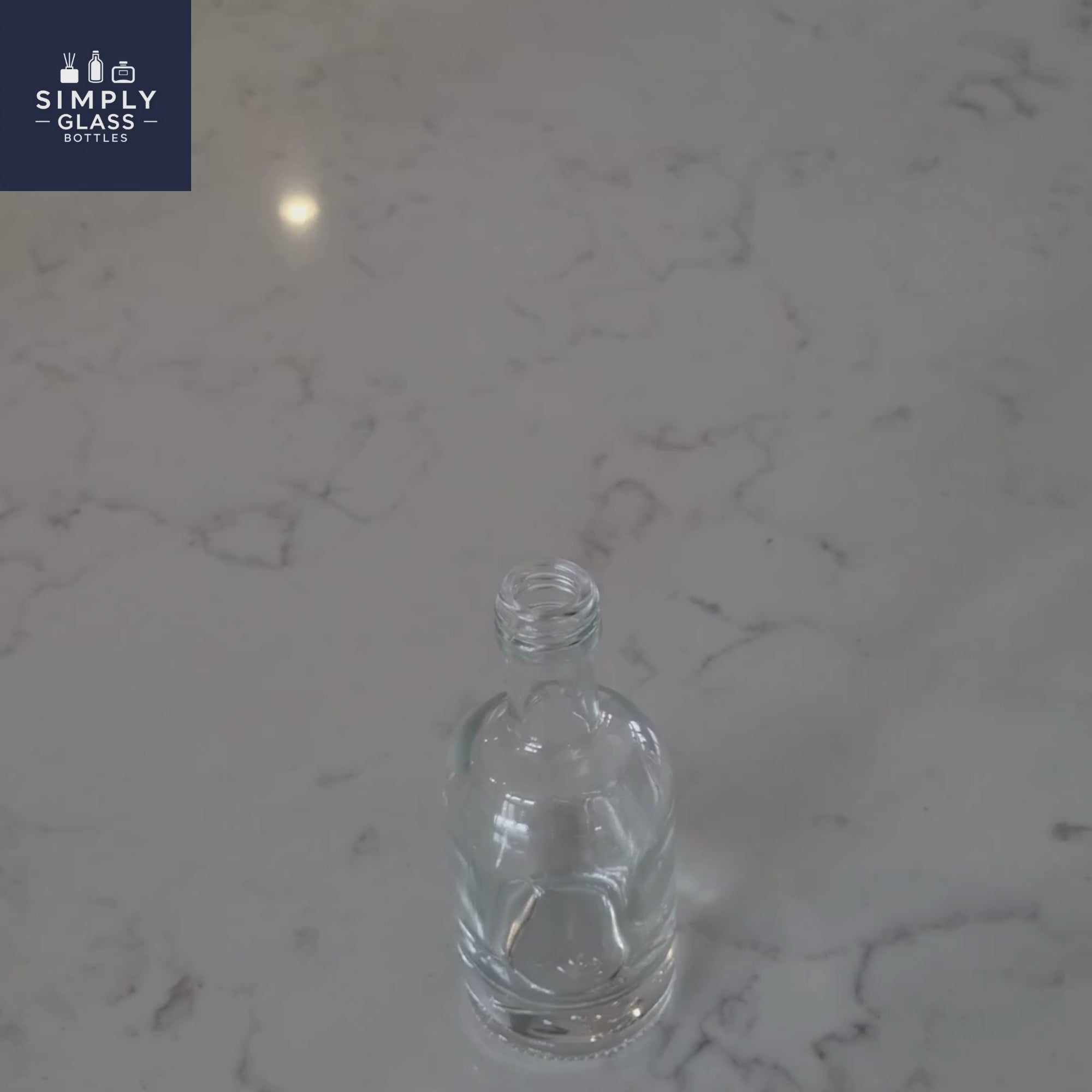 50ml Hermes Glass Bottle